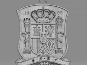 spanish logo Modèle 3D