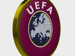 uefa logo 3D Model