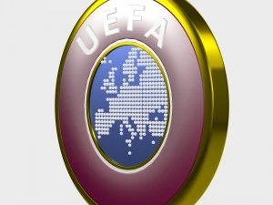uefa logo 3D Model