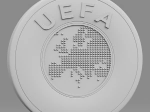 uefa logo 3D Model