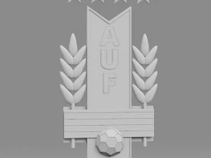 uruguay logo 3D Model