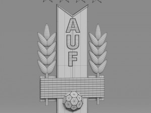 uruguay logo 3D Модель