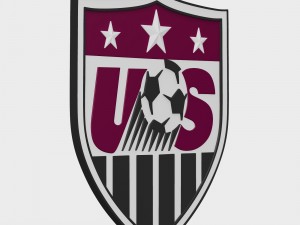 usa logo 3D 모델