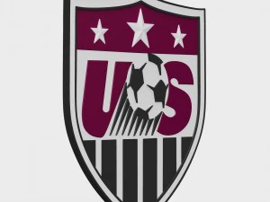 usa logo 3D Model