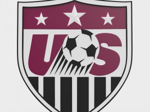 usa logo 3D 모델