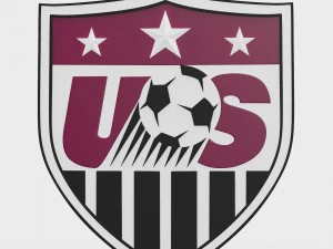 usa logo 3D Model