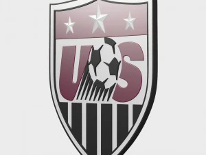 usa logo 3D Model
