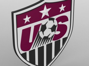 usa logo 3D 모델