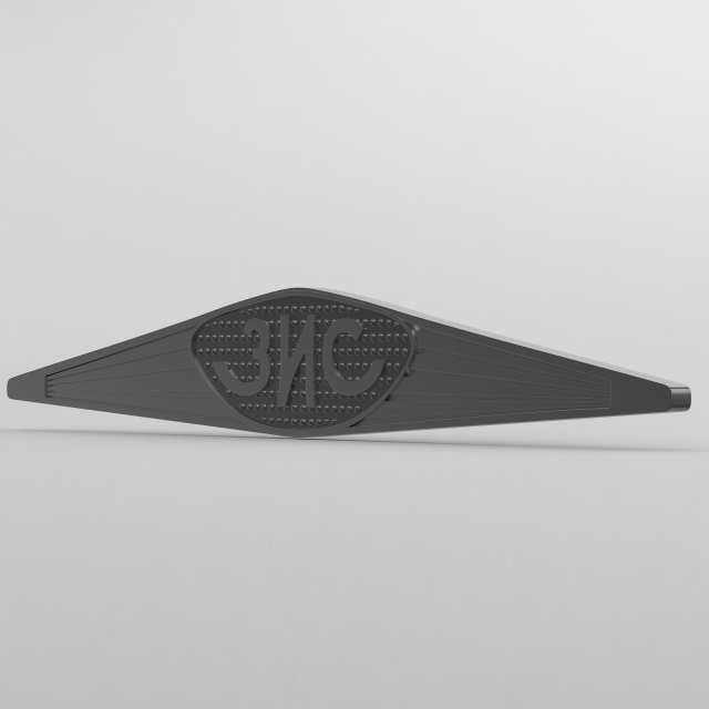zis logo 2 3Dモデル .c4d .max .obj .3ds .fbx .stl .blend 