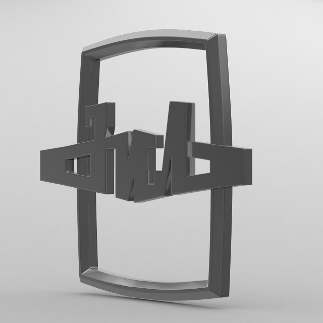 zil logo 3D Модель .c4d .max .obj .3ds .fbx .stl .blend 