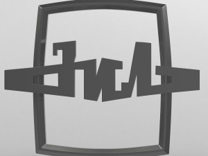 zil logo 3D Модель