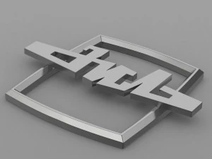 logotipo de zil Modelo 3D