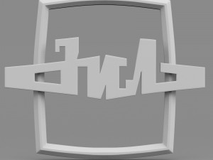 zil logo 3D Модель