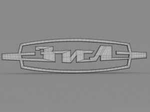 zil logo 2 3D Model
