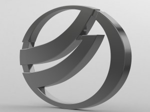 zaz logo Modelo 3D