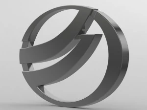 zaz logosu 3D Model