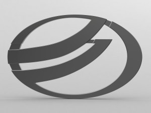 zaz logo 3D Model