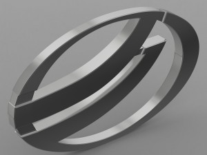 zaz logo 3D Model