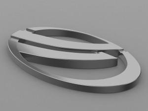 zaz logo 3D Model
