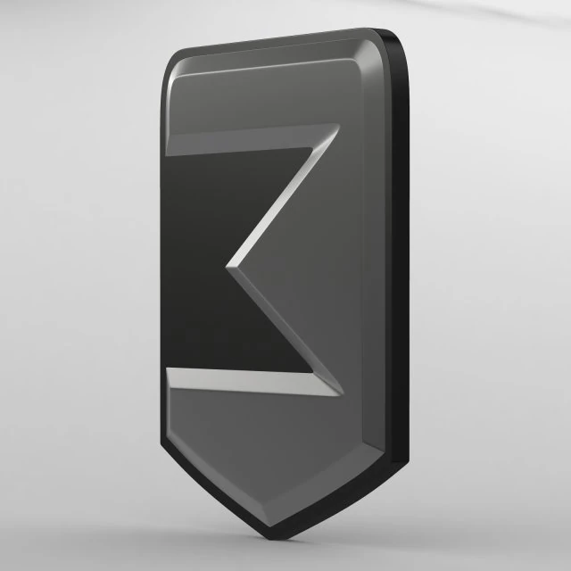 zaz logo 2 3D Model .c4d .max .obj .3ds .fbx .stl .blend 