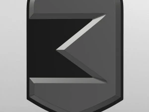 zaz logo 2 3D Model