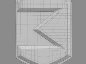 zaz logo 2 3D Model