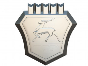 gaz logo 2 Modelo 3D