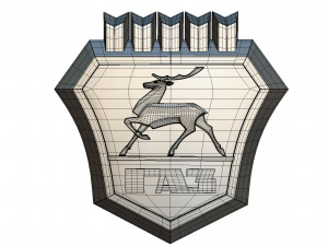 gaz logo 2 Modelo 3D