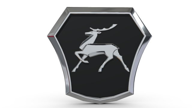 gaz logo 3 3D Model .c4d .max .obj .3ds .fbx .stl .blend 