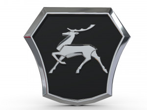 gaz logo 3 3D Model