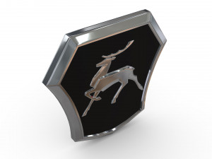 gaz logo 3 3D Model