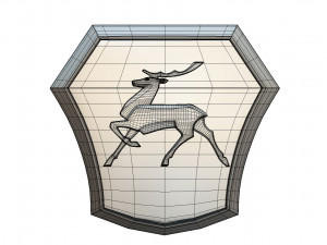 gaz logo 3 3D Model