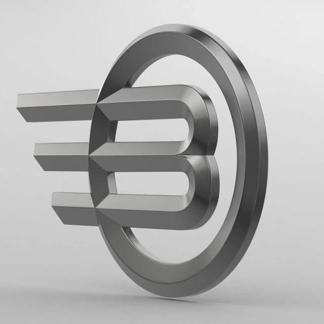volganin logo 2 3D Model .c4d .max .obj .3ds .fbx .stl .blend