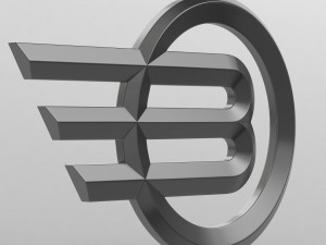volganin logo 2 3D Model