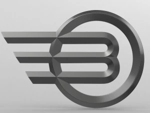 volganin logo 2 3D Model