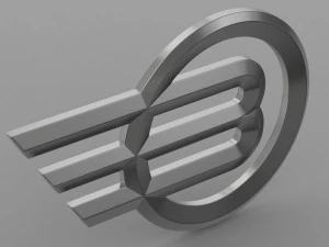 volganin logo 2 3D Model
