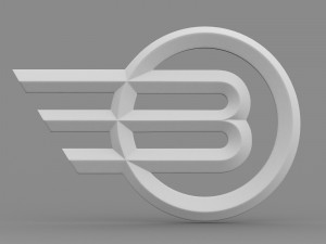 volganin logo 2 3D Model