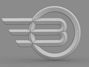 volganin logo 2 3D Model