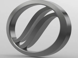 btz 로고 3D 모델