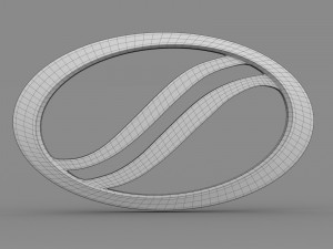 btz logo 3Dモデル
