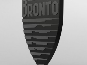 bronto logo Model 3D