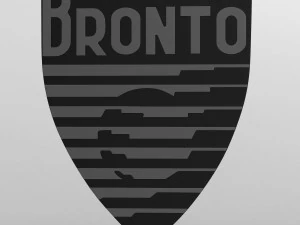 bronto logo 3D Model