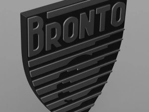 bronto logo 3D Model