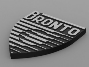 bronto logo 3D Модель