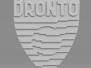 bronto logo 3D Модель