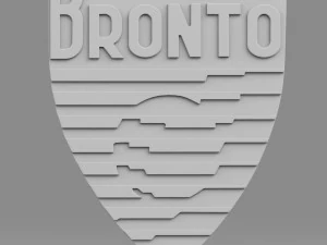 bronto logo 3D Model