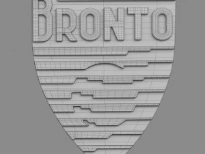bronto logo 3D Model