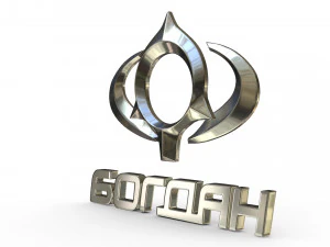 logo bogdan 2 Modello 3D