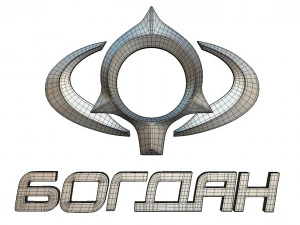 logo bogdan 2 Modello 3D