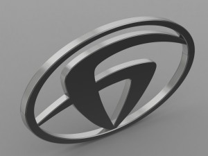 bzkt logo Modello 3D